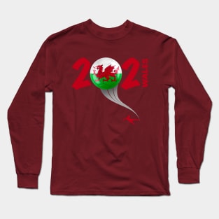 Wales Euro Soccer 2021 Long Sleeve T-Shirt